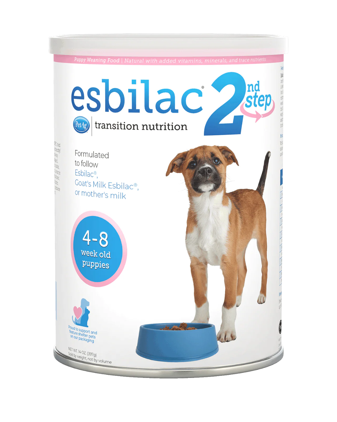 Esbilac Papilla Etapa 2 en Polvo 397gr | Papilla de Transición para Cachorros de 4 a 8 Semanas