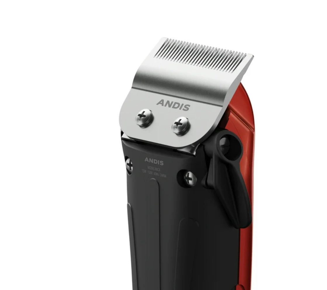 Andis EasyClip Ultra Adjustable Blade – Kit de 10 Piezas (Rojo) ✂️🐾