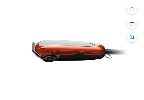 Andis EasyClip Ultra Adjustable Blade – Kit de 10 Piezas (Rojo) ✂️🐾