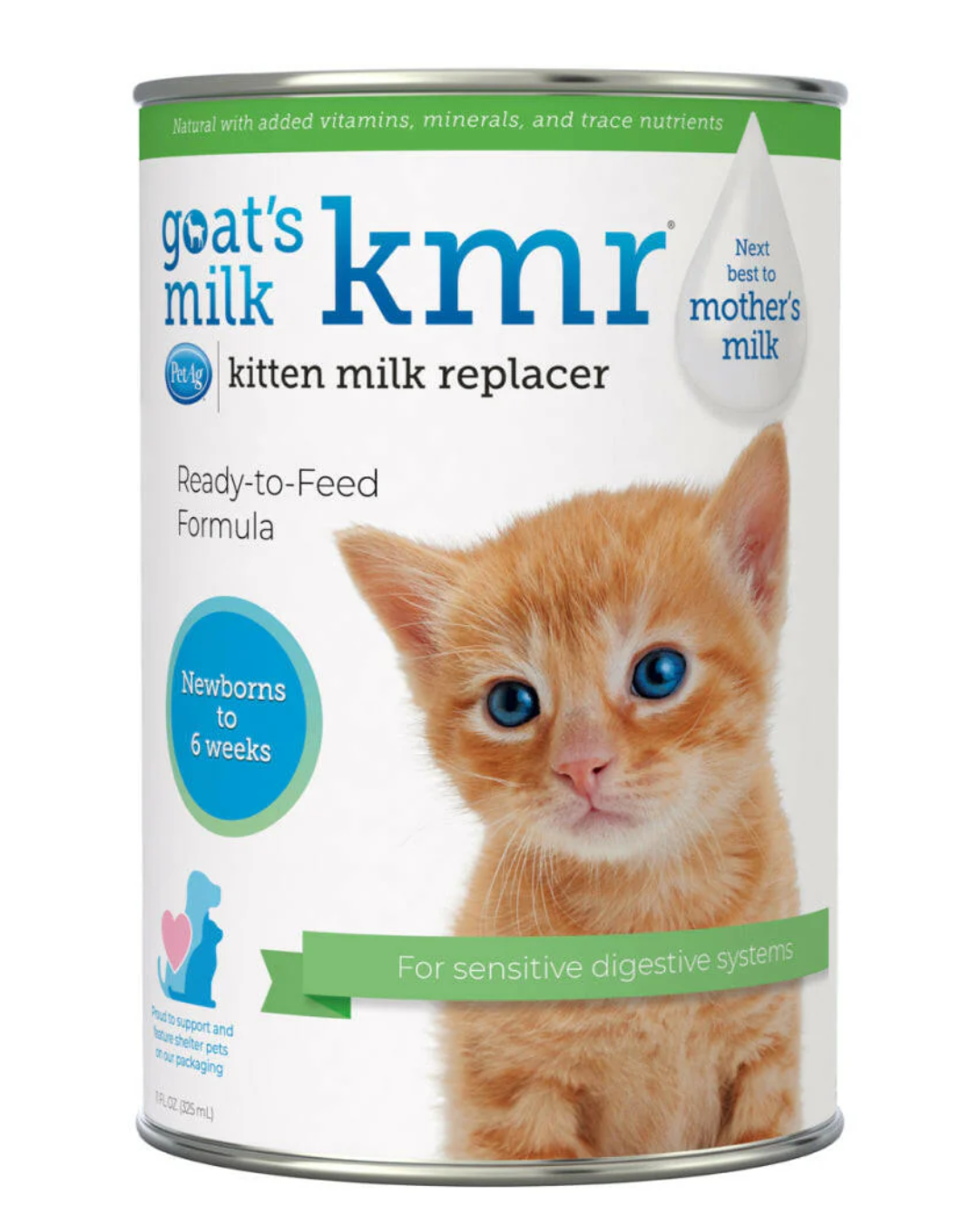 KMR de Cabra Liquida 325ml | Leche Maternizada para Gatitos con Digestión Sensible
