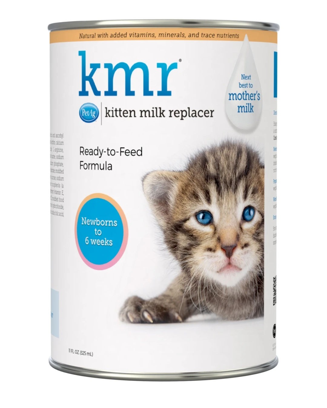 KMR Clásica Liquida 325ml | Sustituto de Leche #1 para Gatitos Recién Nacidos