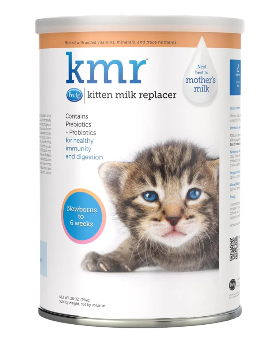 KMR Clásica en Polvo 794gr | Sustituto de Leche #1 para Gatitos Recién Nacidos